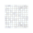 MOSAIQUE 2.3x2.3cm MARBRE BLANC POLI 30,5x30,5x1cm - 0,47M2/BOI - 5PC/BOI