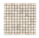 MOSAIQUE 2.3x2.3cm SURFACE MARBRE IVOIRE 30,5x30,5x1cm - 0,47M2/BOI - 5PC/BOI