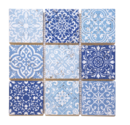 MOSAIQUE 10X10 TRAV BAROQUE BLEU 30,5x30,5x1cm - 0,47M2/BOI - 5PC/BOI