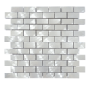 MOSAIQUE 2.3x4.8cm BRIQUETTE 30x30x0,8cm - 0,72M2/BOI - 8PC/BOI