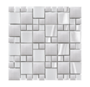 MOSAIQUE INOX METAL 30x30x0,8cm - 0,72M2/BOI - 8PC/BOI