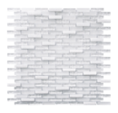 MOSAIQUE MICRO BRIQUETTE BLANCHE (MINI) 30,5x30,5x0,8cm - 0,72M2/BOI - 8PC/BOI