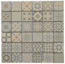 MOSAIQUE 4,8X4,8 ANDALOUSIE BEIGE 30x30x0,9cm - 0,99M2/BOI - 11PC/BOI