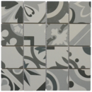 MOSAIQUE 7,3X7,3 CAROCIM GREY 30x30x0,76cm - 1,08M2/BOI - 12PC/BOI