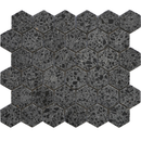 MOSAIQUE HEXAGONE TERRAZZO BLACK 30,5x24,5x1cm - 0,47M2/BOI - 5PC/BOI