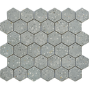 MOSAIQUE HEXAGONE TERRAZZO DARK GREY 30,5x24,5x1cm - 0,47M2/BOI - 5PC/BOI