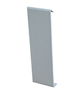 JONCTION DROITE - 100 MM - LAQUE GRIS ALUMINIUM