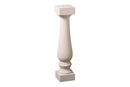 BALUSTRE ROND ASYMETRIQUE DE 60 CM. BLANC