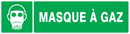 MASQUE A GAZ 200x52mm SECOURS 200X52