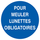 POUR MEULER LUNETTES OBLIGATOIRES D.300m OBLIGATION DIAM 300 ADHESIF