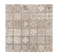 MOSAIQUE 4.8X4.8CM RENAISSANCE NATURAL 30,5x30,5x1cm - 0,47M2/BOI - 5PC/BOI