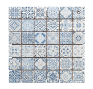 MOSAIQUE 4.8X4.8CM RENAISSANCE BLUE 30,5x30,5x1cm - 0,47M2/BOI - 5PC/BOI