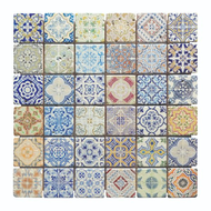 MOSAIQUE 4.8X4.8CM RENAISSANCE COLOR 30,5x30,5x1cm - 0,47M2/BOI - 5PC/BOI