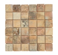 MOSAIQUE 4.8x4.8cm TERRA COTTA 30,5x30,5x1cm - 0,47M2/BOI - 5PC/BOI