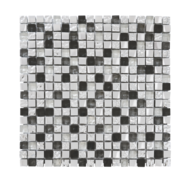 MOSAIQUE LES TENDANCES VERMETAL CARRE GR 30x30x0,8cm - 0,72M2/BOI - 8PC/BOI