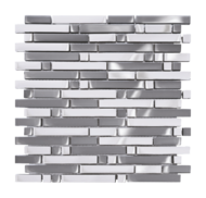 MOSAIQUE LES TENDANCES BICHROME TUBE 30x30x0,8cm - 0,72M2/BOI - 8PC/BOI