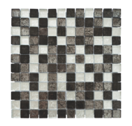 MOSAIQUE 2.3X2.3cm LES SUBLIMES SILVER B 30x30x0,8cm - 0,72M2/BOI - 8PC/BOI