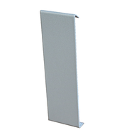 JONCTION DROITE - 100 MM - LAQUE GRIS ALUMINIUM