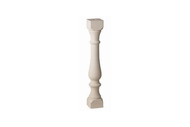 BALUSTRE ROND ASYMETRIQUE DE 85CM BLANC