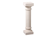 BALUSTRE ROND DROIT DE 50 CM. BLANC