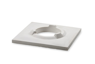 BASE ASPIRATEUR D 30 CM. EXTERIEUR 65X65 CM. BLANC