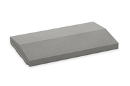 CHAPERON DE MUR OPTI-SAS A DEUX PENTES 49,5x30x5,5CM GRIS