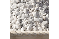 SASSTONE BIG BAG 25-40 MM BLANC MACAEL GALET ROULE DE 300 KG