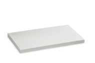 CHAPERON PLAT WET-CAST 23X50 CM BLANC