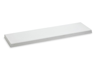 CHAPERON PLAT WET-CAST 30X100 BLANC