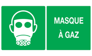 MASQUE A GAZ 330x200mm SECOURS 330X200