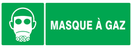 MASQUE A GAZ 330x120mm SECOURS 330X120