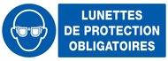 LUNETTES DE PROTECTION OBLIGATOIRES 330x OBLIGATION 330X120