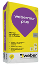 WEBERMUR PLUS GRIS 25KG GRIS